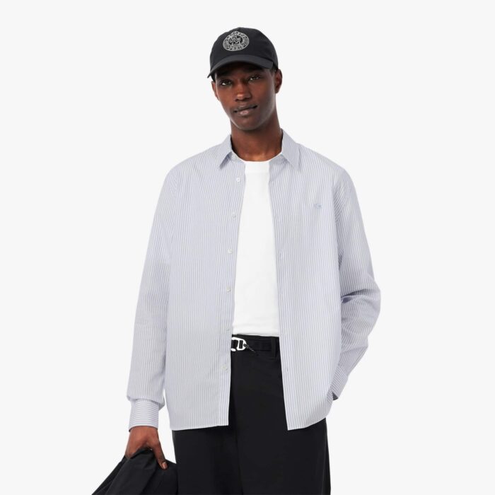 Chemise Popeline Rayée Lacoste